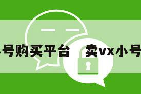 vx小号购买平台   卖vx小号平台